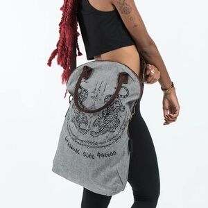 Thai Tattoo Denim Gray Everyday Tote Bag